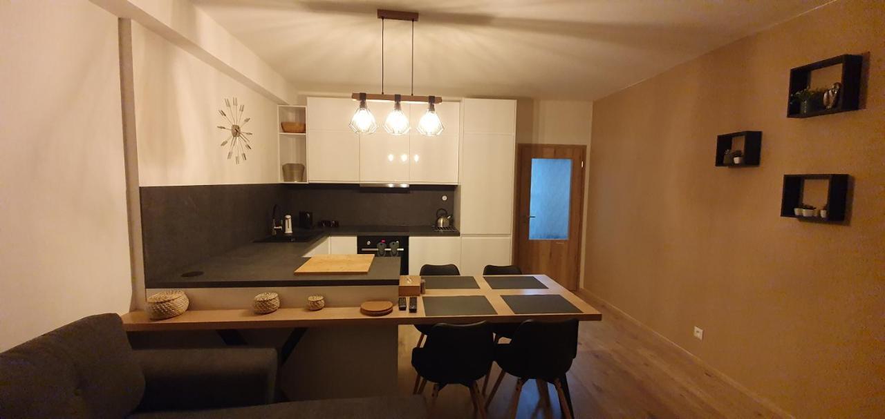 Apartman Nerudovka D 104, Finska Sauna, Garazove Stani Loučná pod Klínovcem Kültér fotó